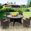 Eastborn dining set ( 6 chairs +1 table )