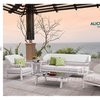 Alicudi Lounge Set(4pcs/set:2lounge chairs+1sofa+1coffee table)