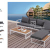 Lima Lounge Set (1set=3pcs   1 3-seater sofa + 1  sunbed + 1 coffee table)
