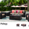 Las Palmas cross-woven lounge set  